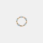 Coastal Blue Pearl Ring