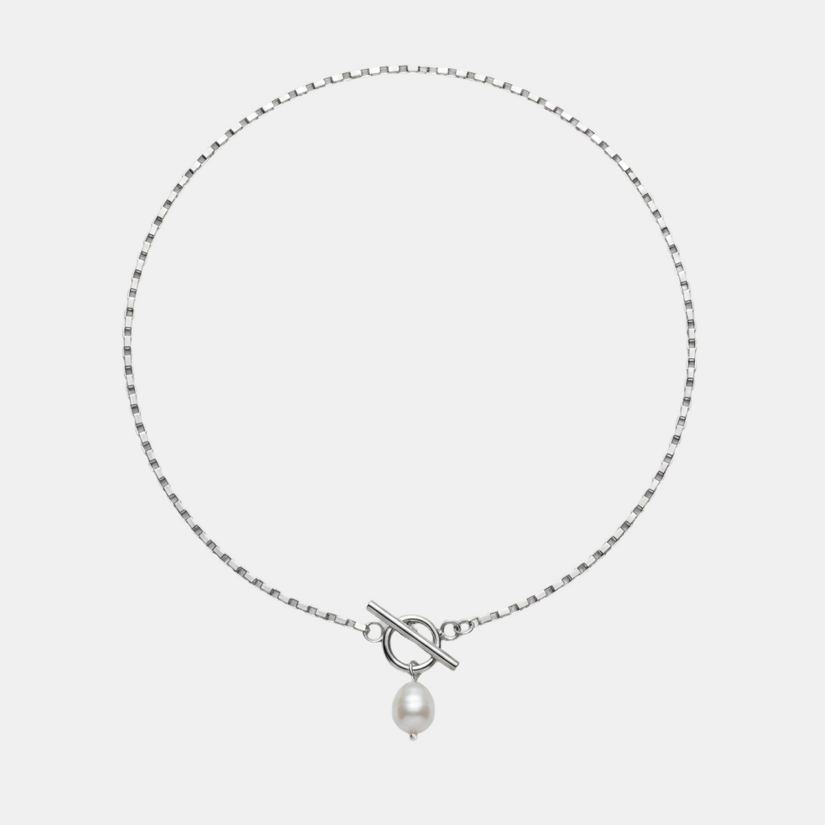 Drop Pearl Necklace