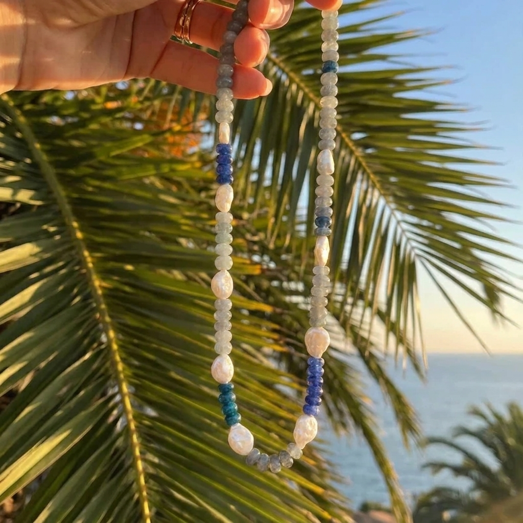 Stone Beaded Necklace