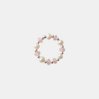 Pink Bead Pearl Ring