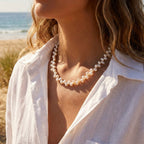 Coastal Pearl Necklace