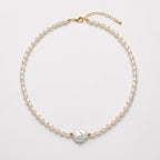 Baroque Centre Pearl Necklace