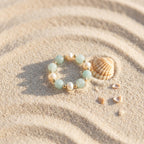 Coastal Blue Pearl Ring