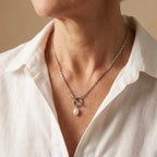 Drop Pearl Necklace
