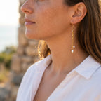 Drop Pearl Earring